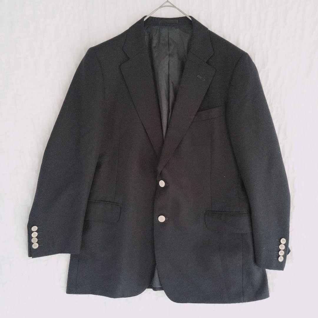 バーバリーズ タスマニアウール 紺ブレ スーツ テーラードジャケット フォーマル