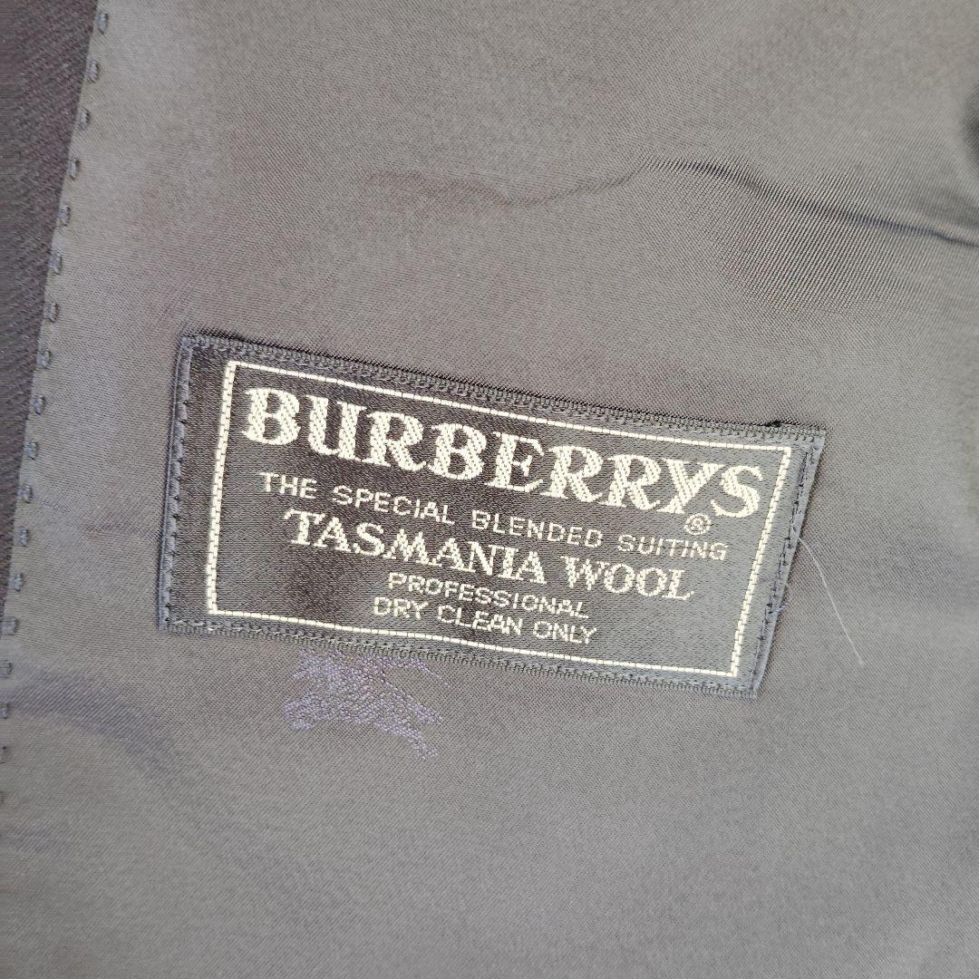 バーバリーズ タスマニアウール 紺ブレ スーツ テーラードジャケット フォーマル