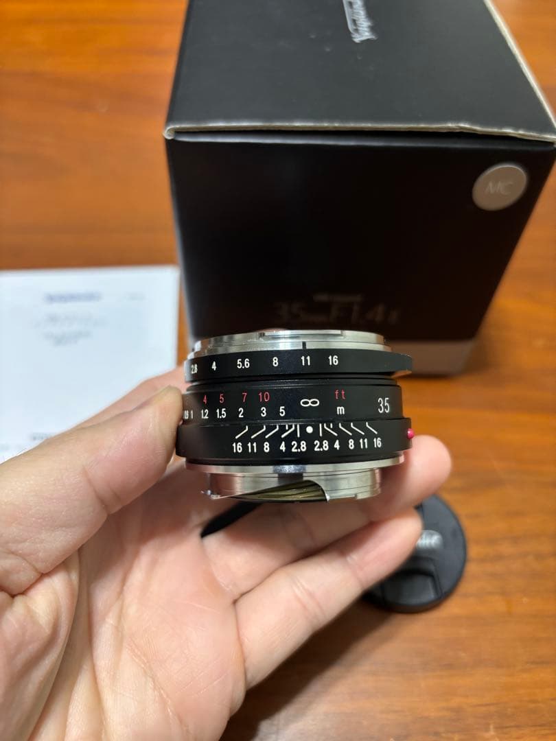 レンズ(単焦点) Voigtlander 35mm f1.4 II MC