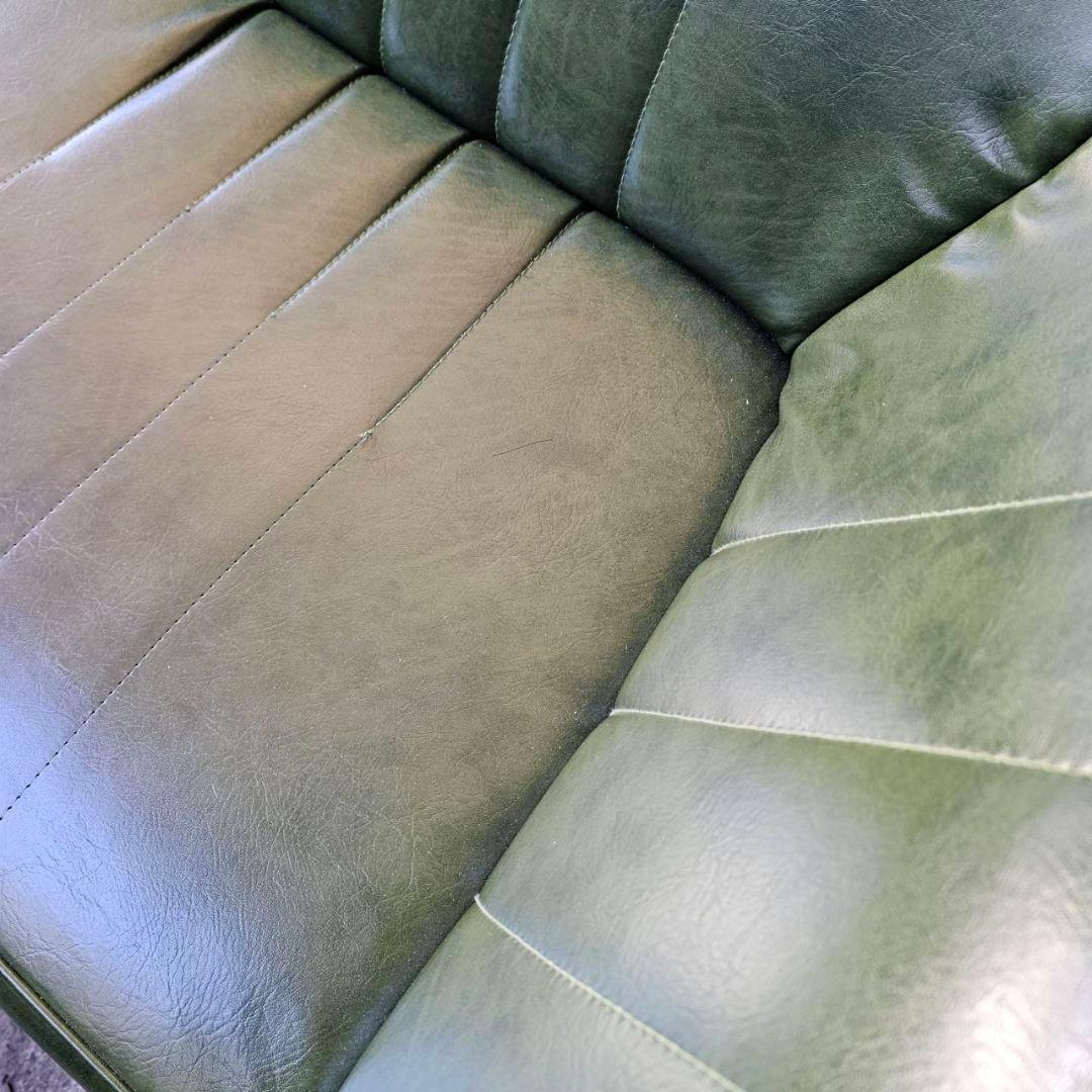 【q074 k】 niko and… 二人掛け ソファ グリーン 緑 ニコアンド