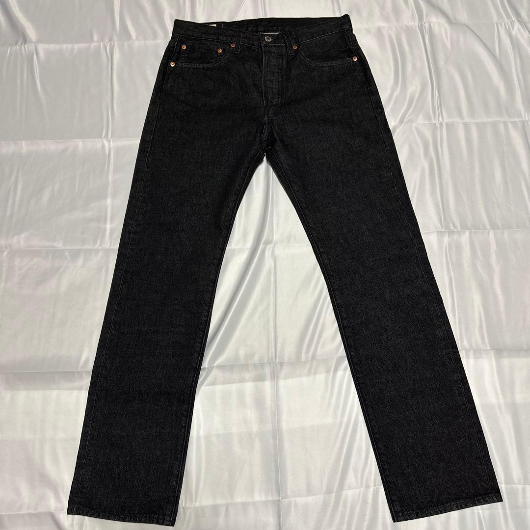 Yamato様美品Levi'sリーバイス501セルビッジデニムブラックW3