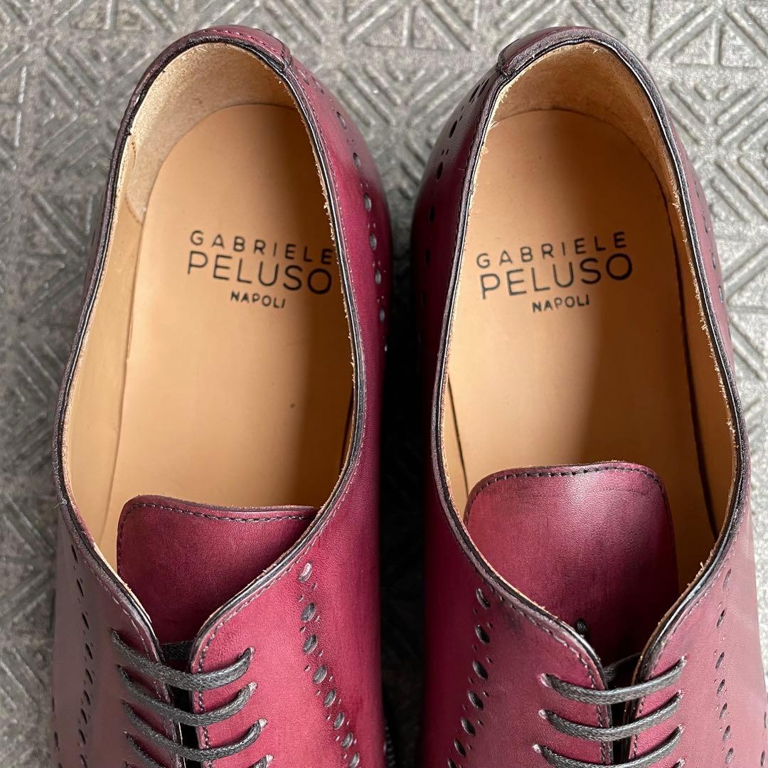ペルーゾ GABRIELE PELUSO 未使用　イタリア製革靴