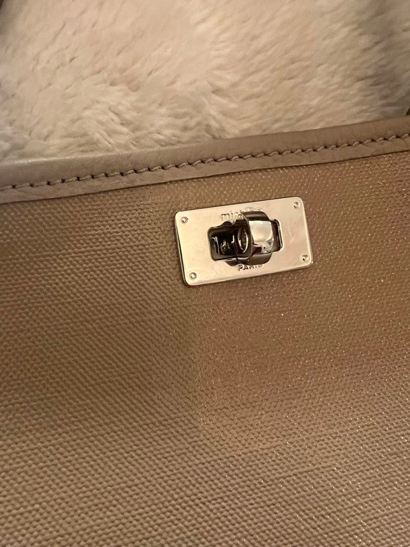 ミチノパリ　サンジェルマンバッグ　ベージュ