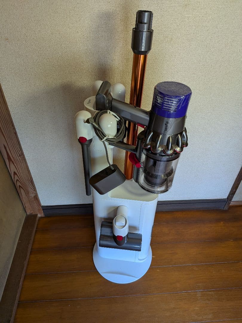 093A　63分 ダイソン　コードレス　掃除機　SV12　フロアドック　動作保証