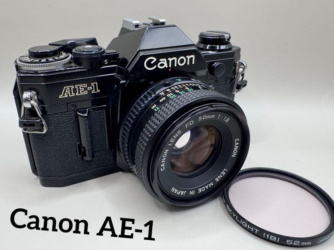 フィルムカメラ Canon AE-1 / New FD 50mm f1.8