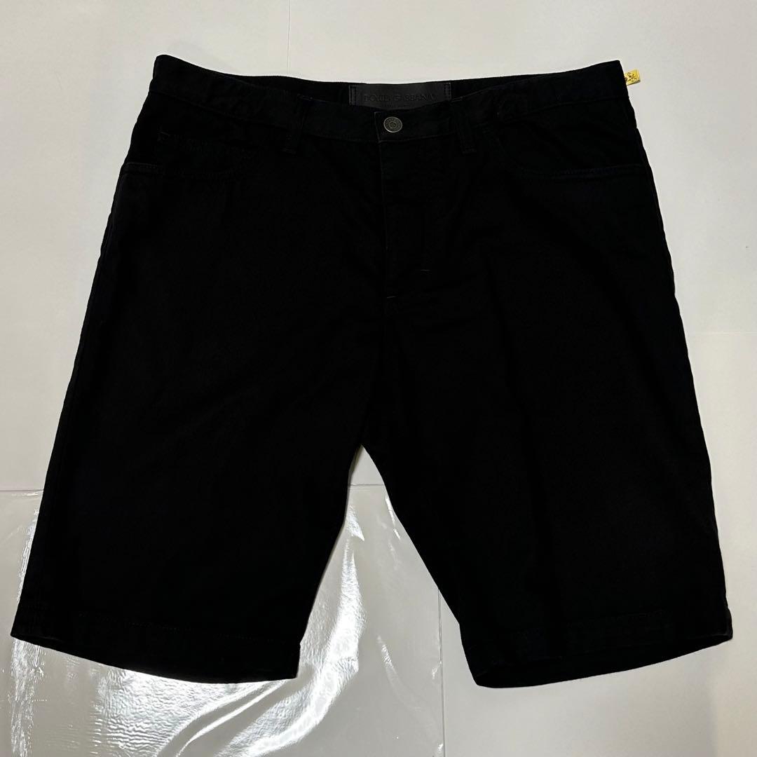 DOLCE&GABBANA ドルガバ メンズ ハーフパンツ ジーンズ ブラック