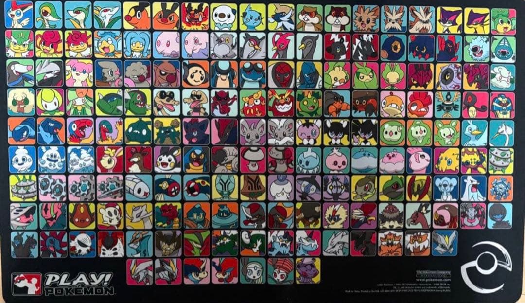 ポケカ プロフェッサープログラムプレイマット イッシュ地方