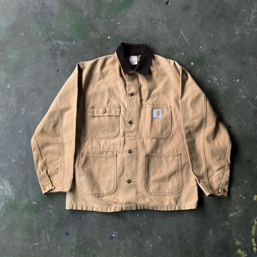 Carhartt 星タグ　ミシガンチョアコート　裏地なし　usa製