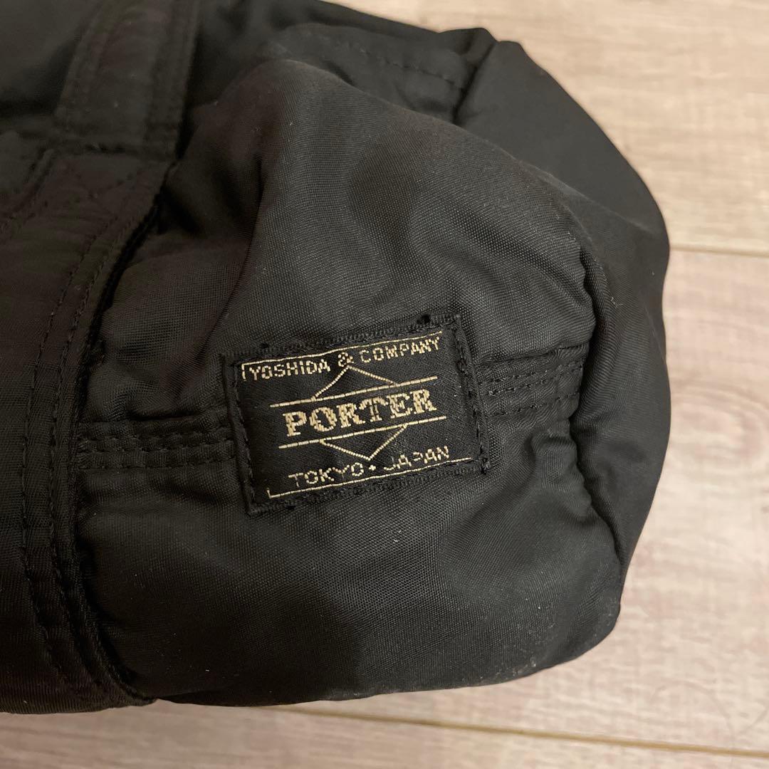 【廃盤・希少】ポーター　タンカー　ボストンバッグ　ミニドラム　ダッフルバッグ　黒