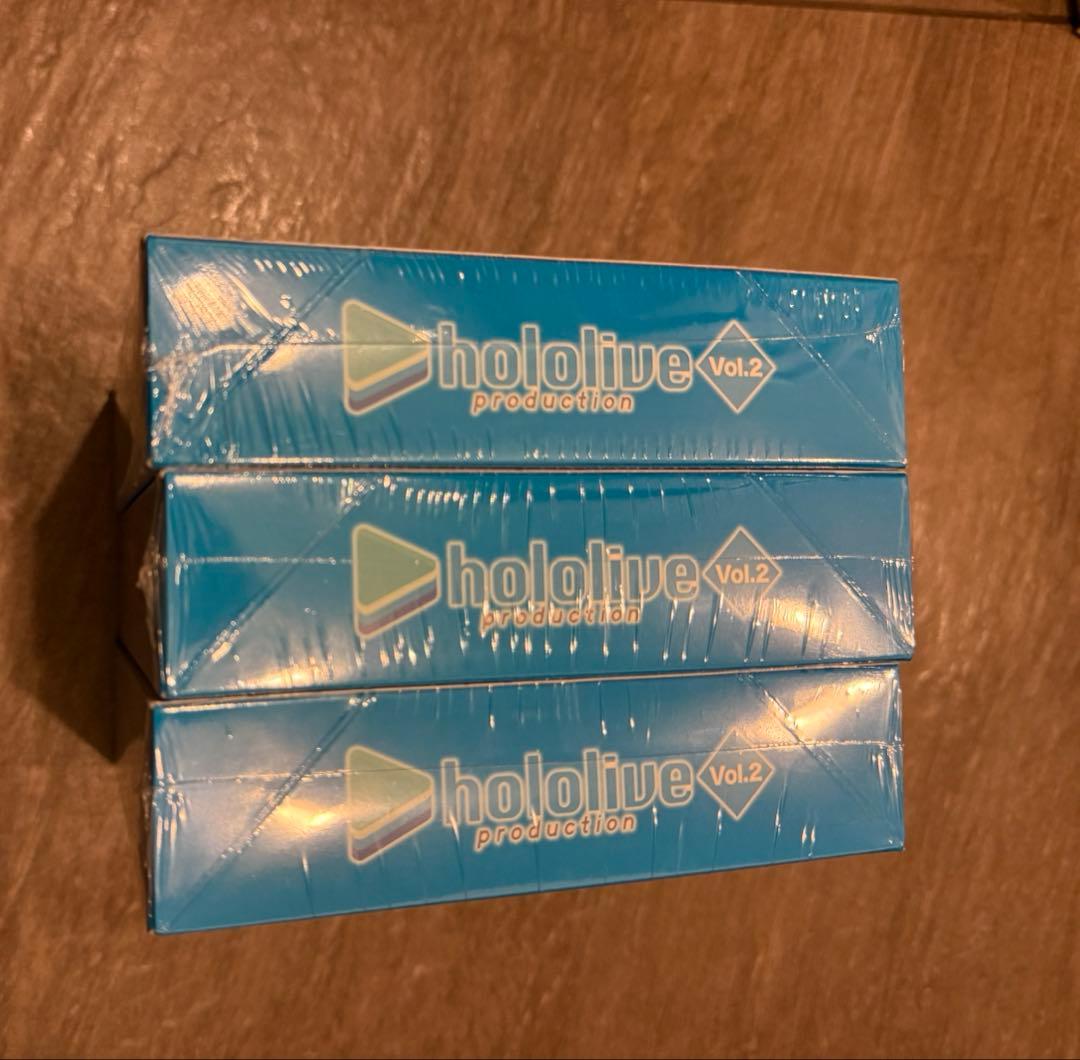 ホロライブ Vol.2 BOX ヴァイスシュヴァルツ　3box