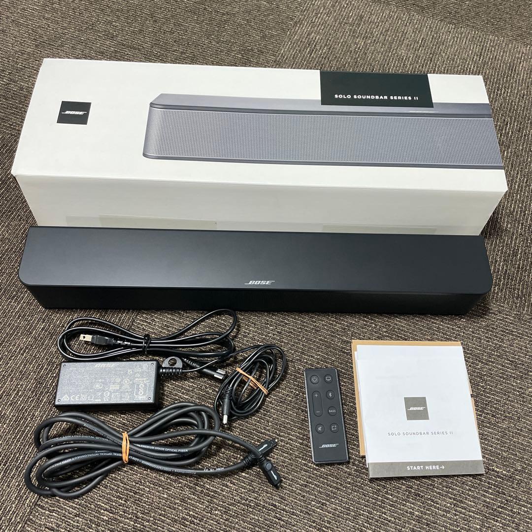 Bose Solo Soundbar Series II サウンドバー