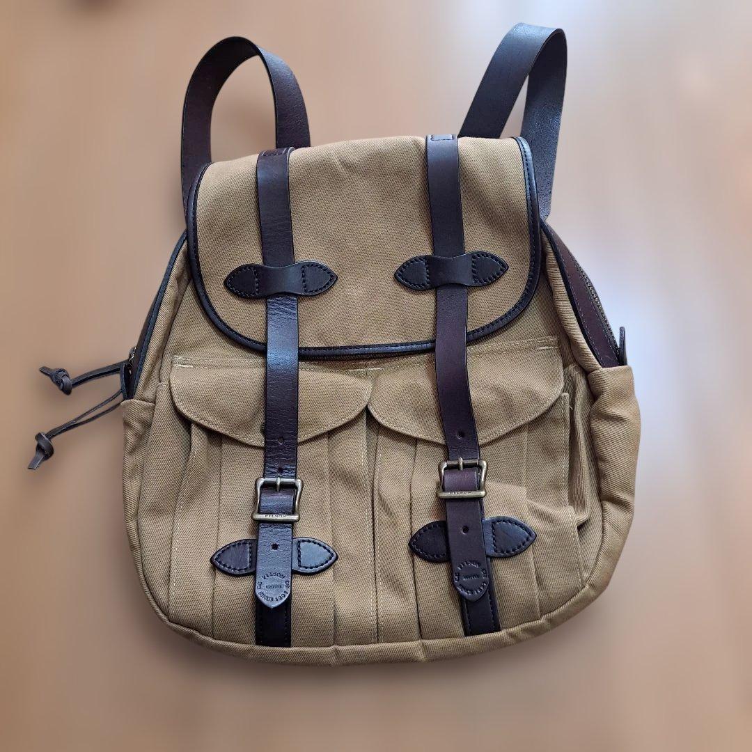 FILSON レザー リュック　タン