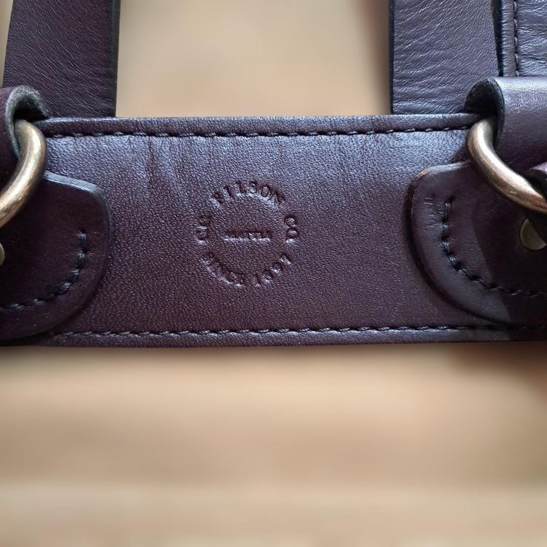 FILSON レザー リュック　タン