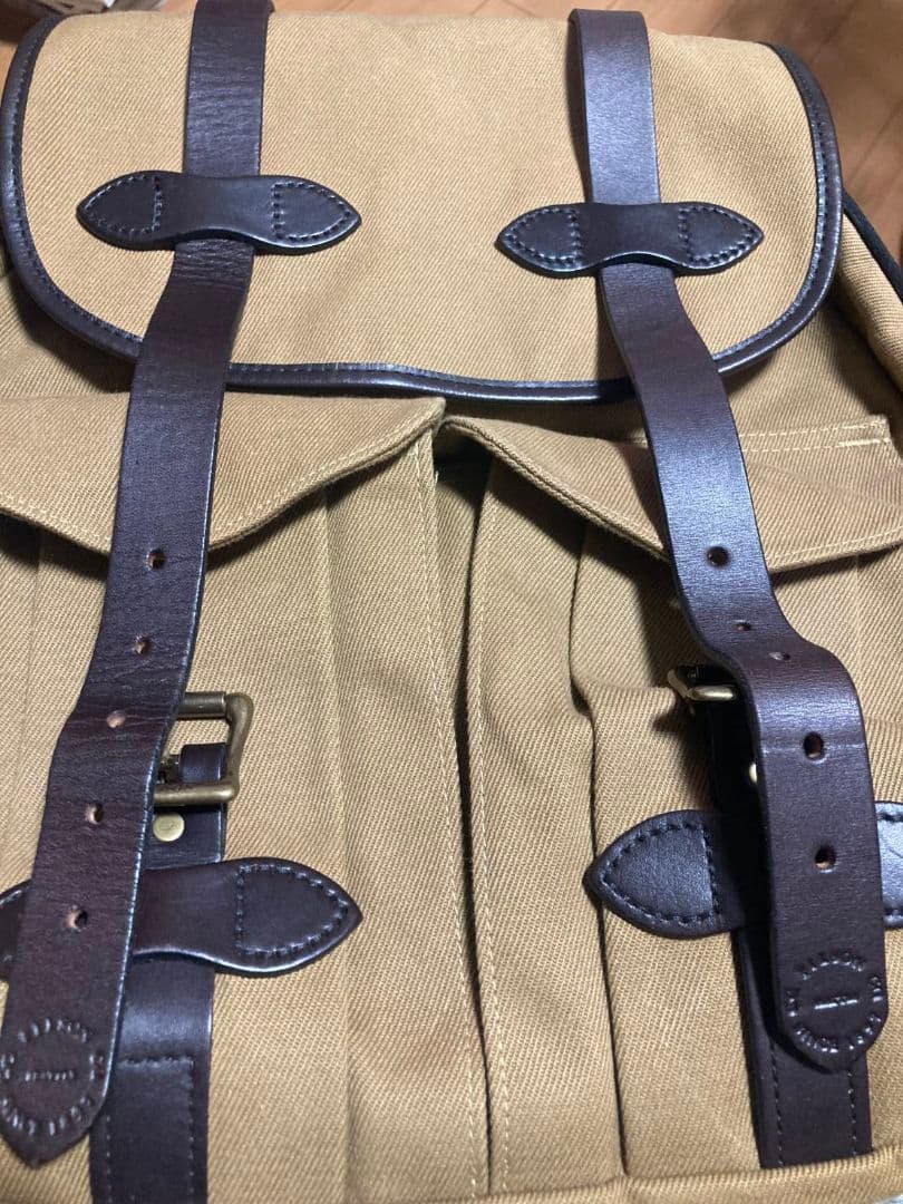 FILSON レザー リュック　タン