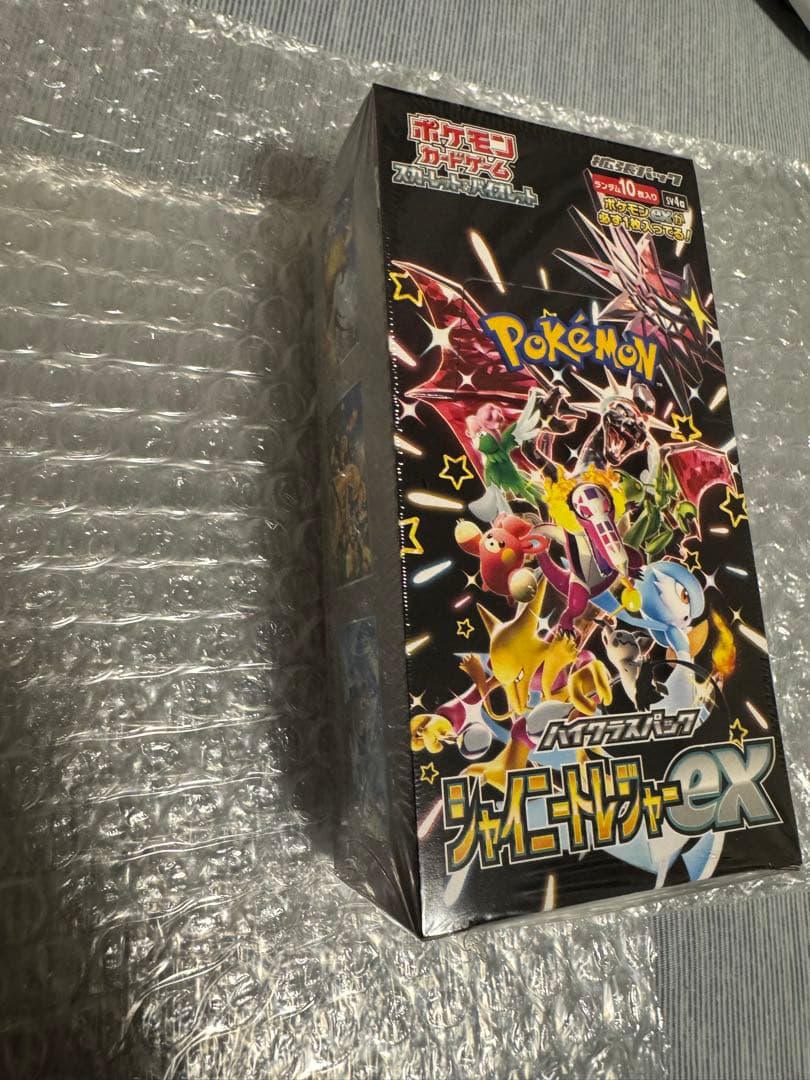 ポケモンカードゲーム シャイニートレジャーex 未開封 シュリンク付