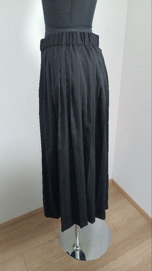 二点　エイココンドウ綿チュニック　EBワイドパンツ　未使用赤プリーツジャケット