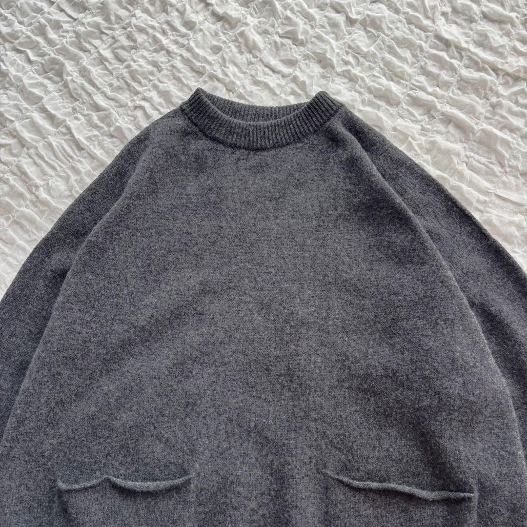 【美品】 スピックアンドスパン クルーネック ワイドチュニック プルオーバー