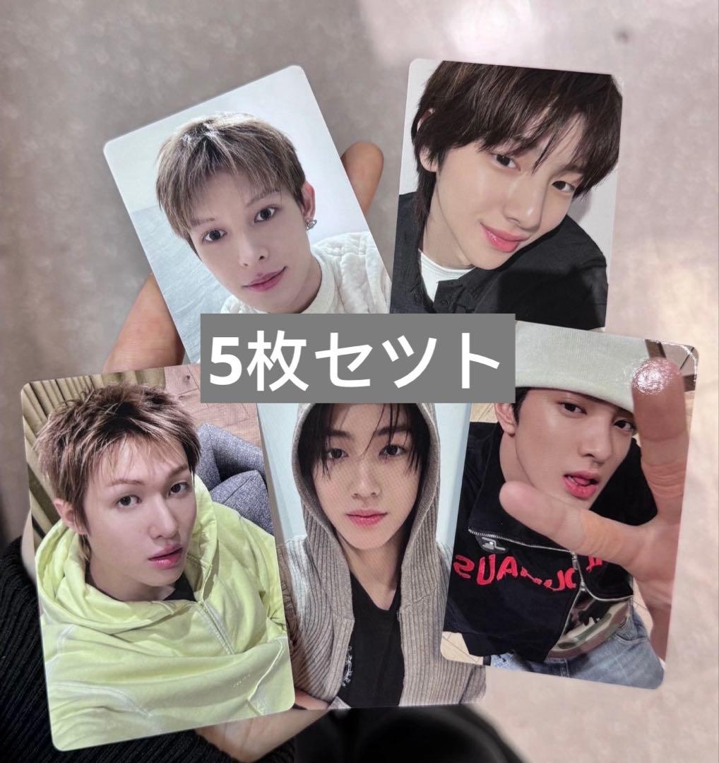 CORTIS yizhiyu yzy 5.0トレカ 中華 一直娛 5枚セツト