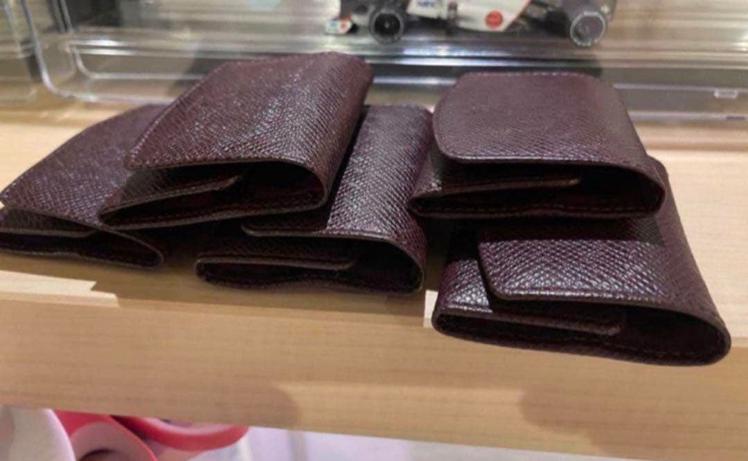 ⭕️正規品 ルイ・ヴィトン カフス 革ケース 5セット ブラウン