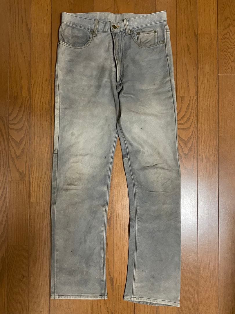 KUSHITANI レザー エクスプローラージーンズ 31 クシタニ