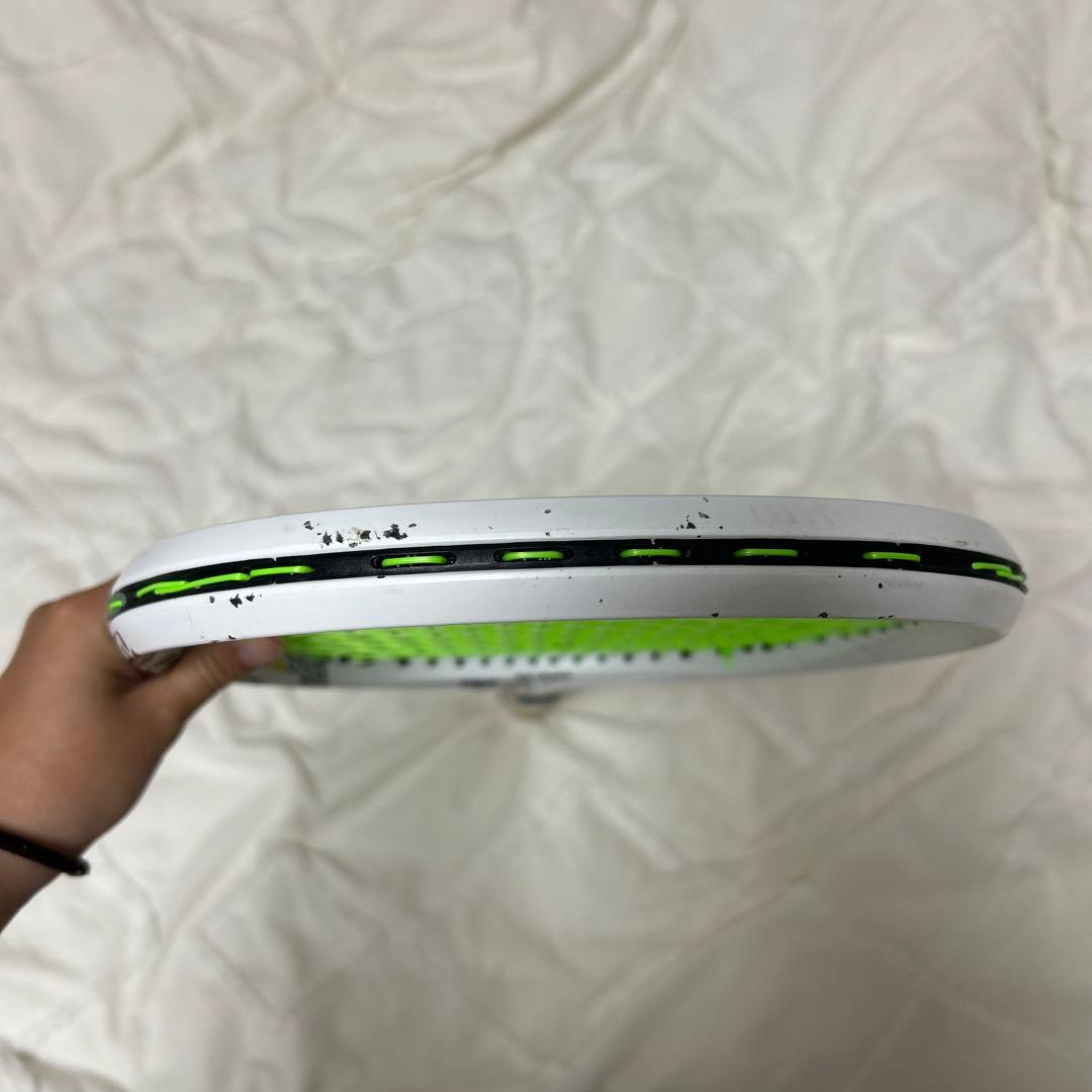YONEX 軟式テニスラケット ホワイト/グリーン