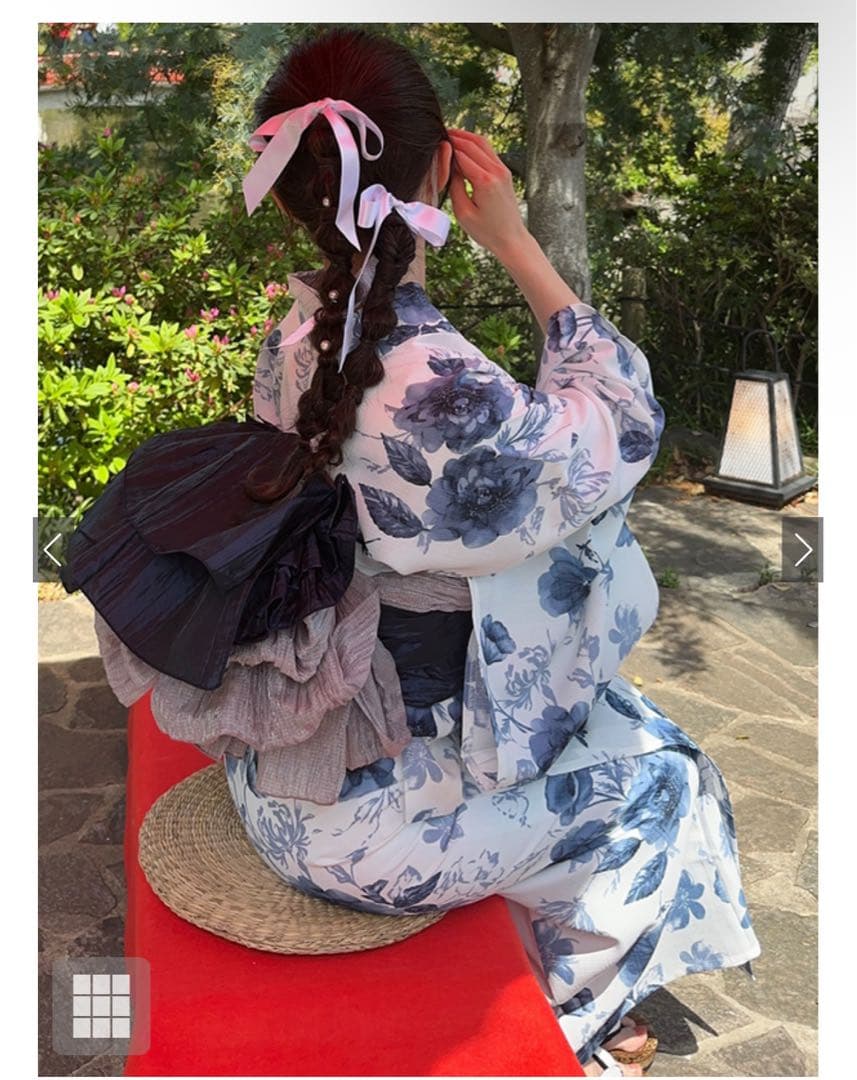 GRL 浴衣 gi1519パールベルト セット