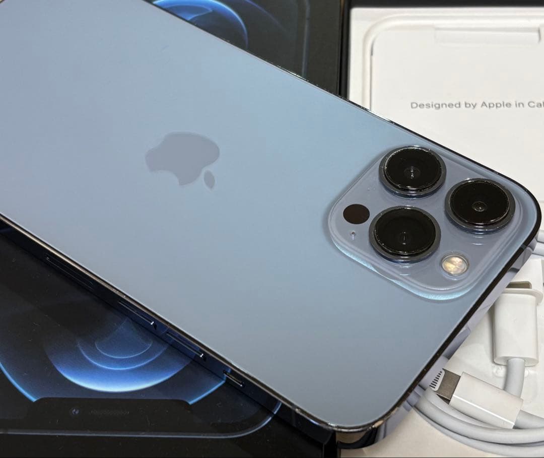 【動作良好】iPhone 13 PRO MAX 128GB シエラブルー　本体