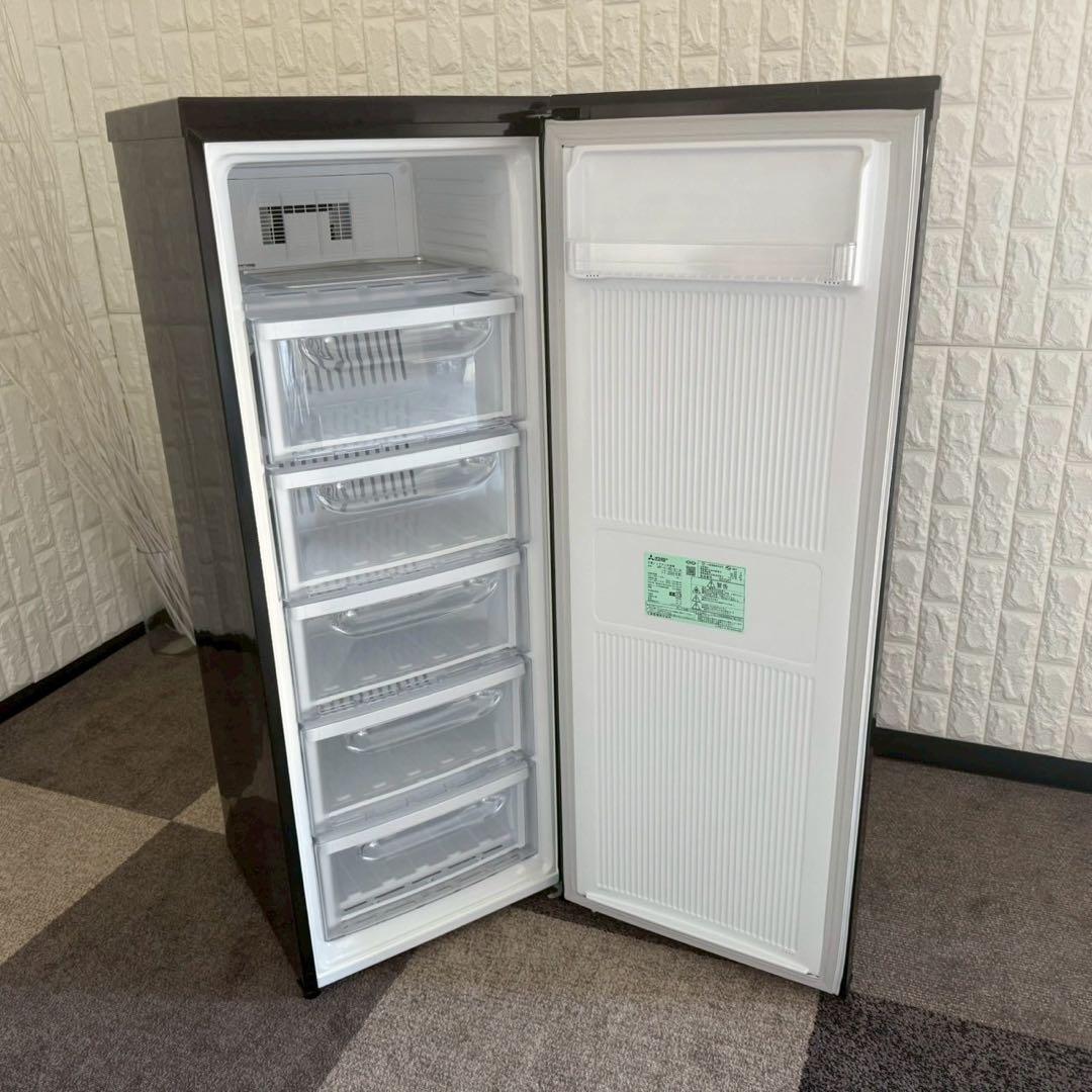 都内23区送料無料✨MITSUBISHI 冷凍庫MF-U14D-B1 2020年