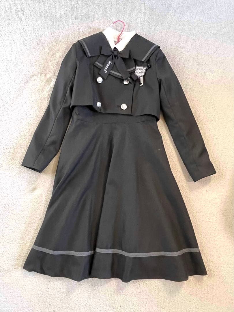 セーラー襟付きグレースーツ　サイズ150