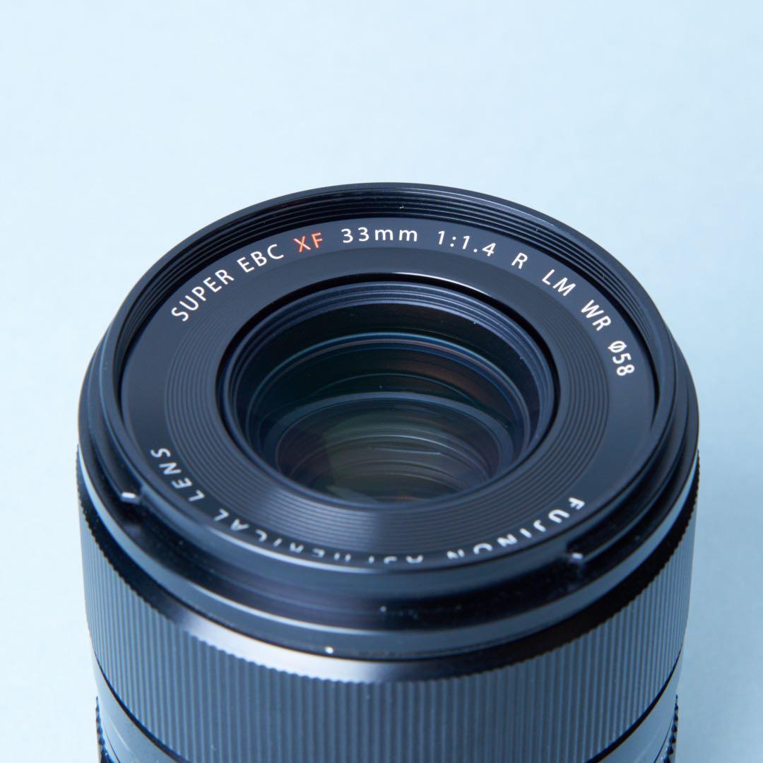 【極美品】Fujifilm XF 33mm F1.4 R LM WR レンズ