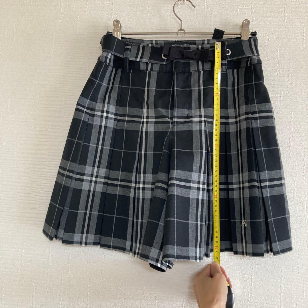 ポンポネット スーツ 160 L キュロット　リボン　3点セット