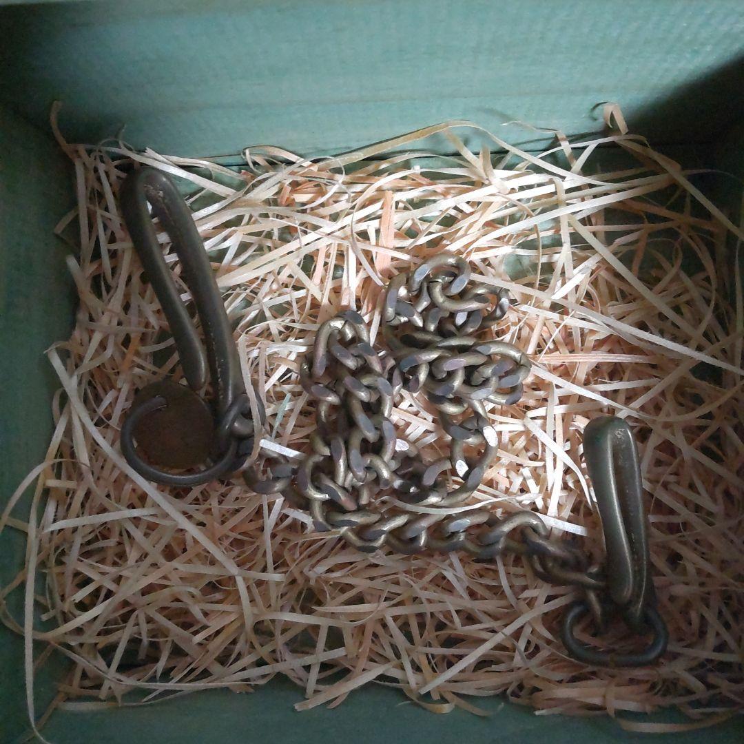 未使用　革蛸　ウォレットチェーン　+他オマケ