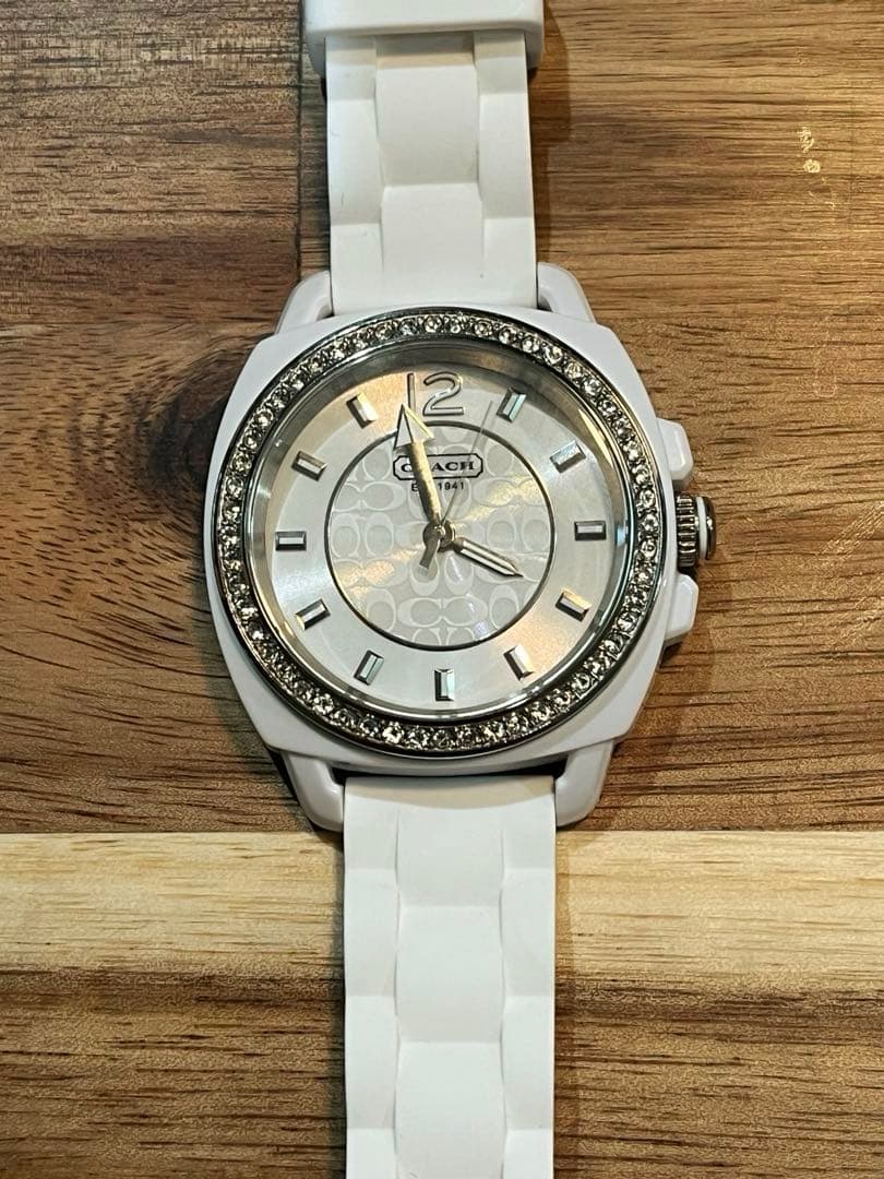 COACH コーチ 腕時計 白　ユニセックス