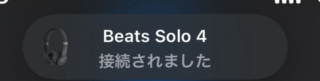 Beats solo 4 ワイヤレスヘッドホン ブラック