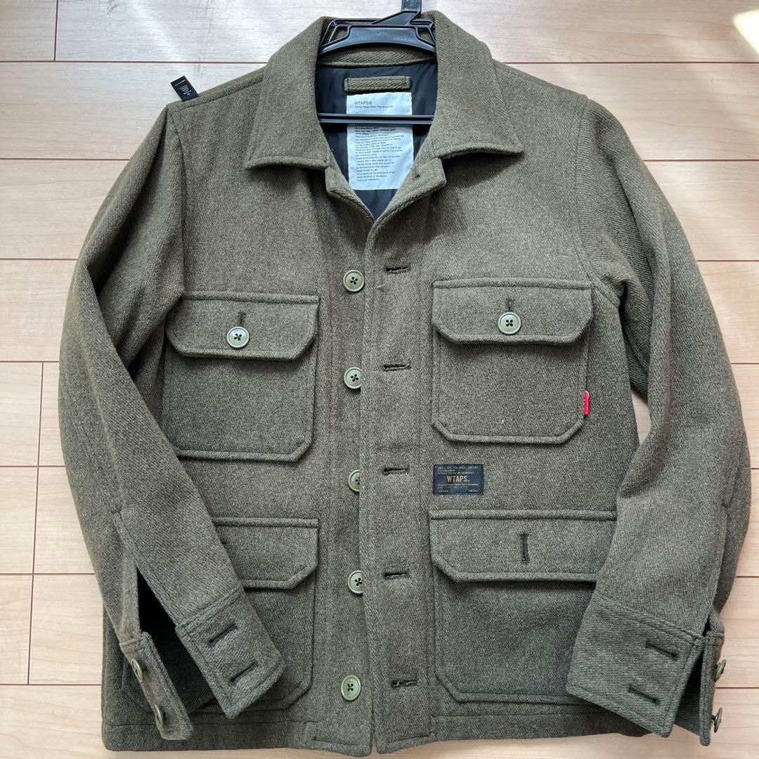 wtaps オイルドウールミリタリージャケット サイズ1