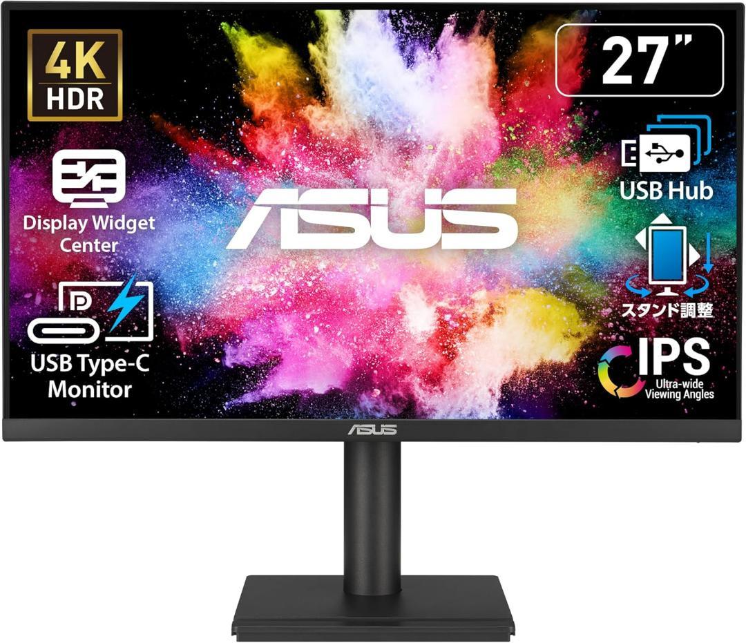 ASUSモニター / VA27UCPS – 27インチ / 4K