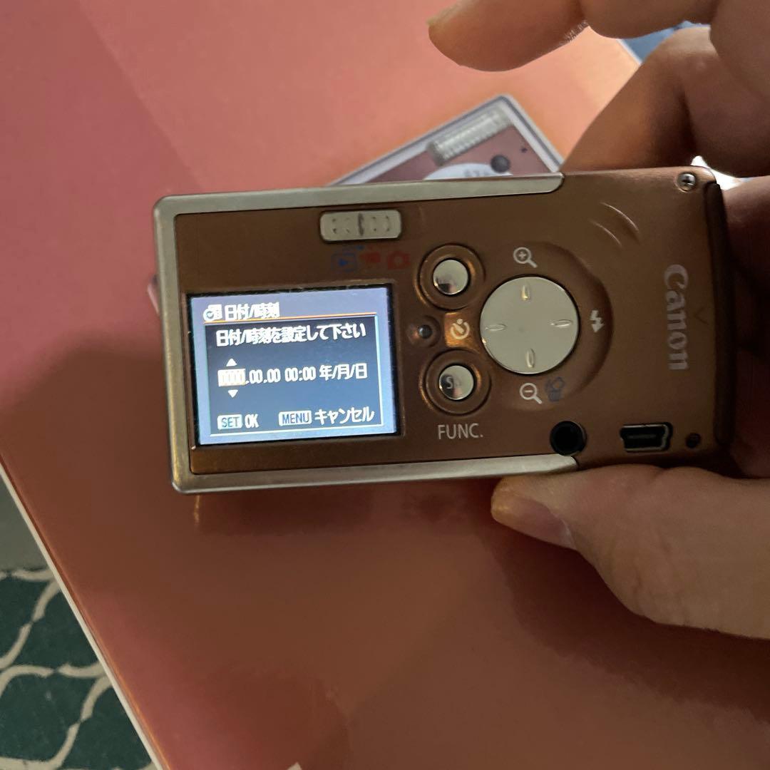 早い者勝ち　Canon IXY DIGITAL U 話題のエモい写真が撮れる