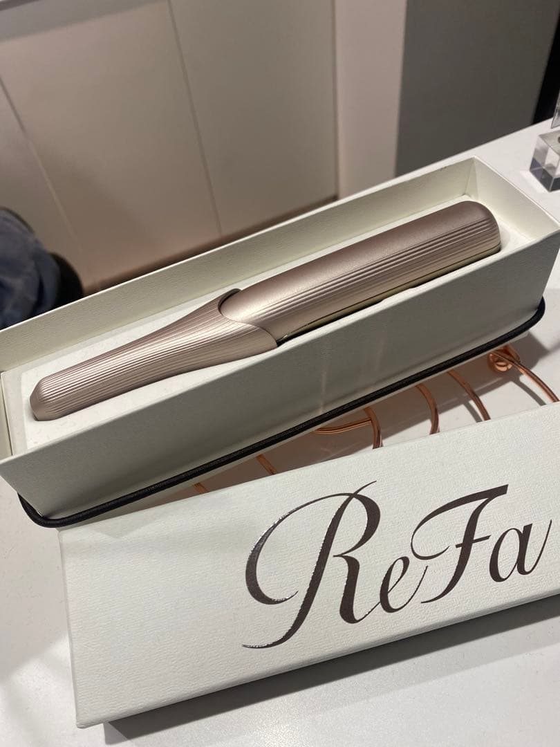 【最安値　新品未使用】ReFa ST-6 フィンガーアイロン シャンパンゴールド