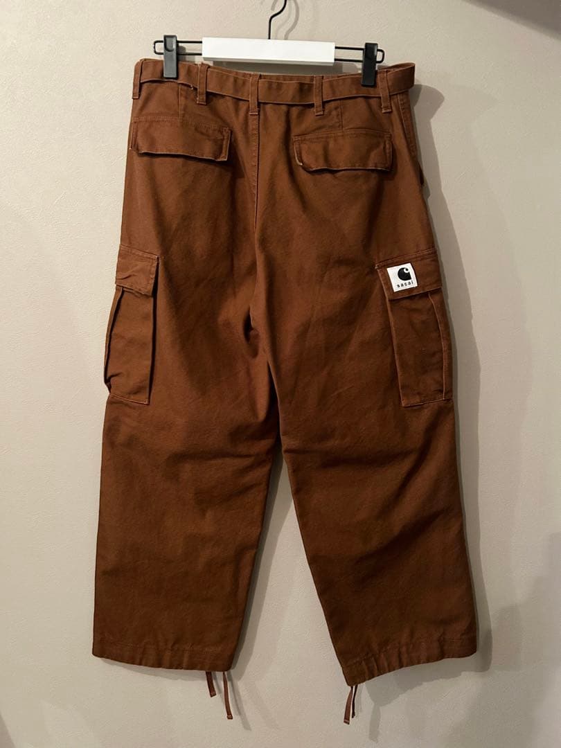 【1】【新品】sacai Carhartt WIP Duck Pants