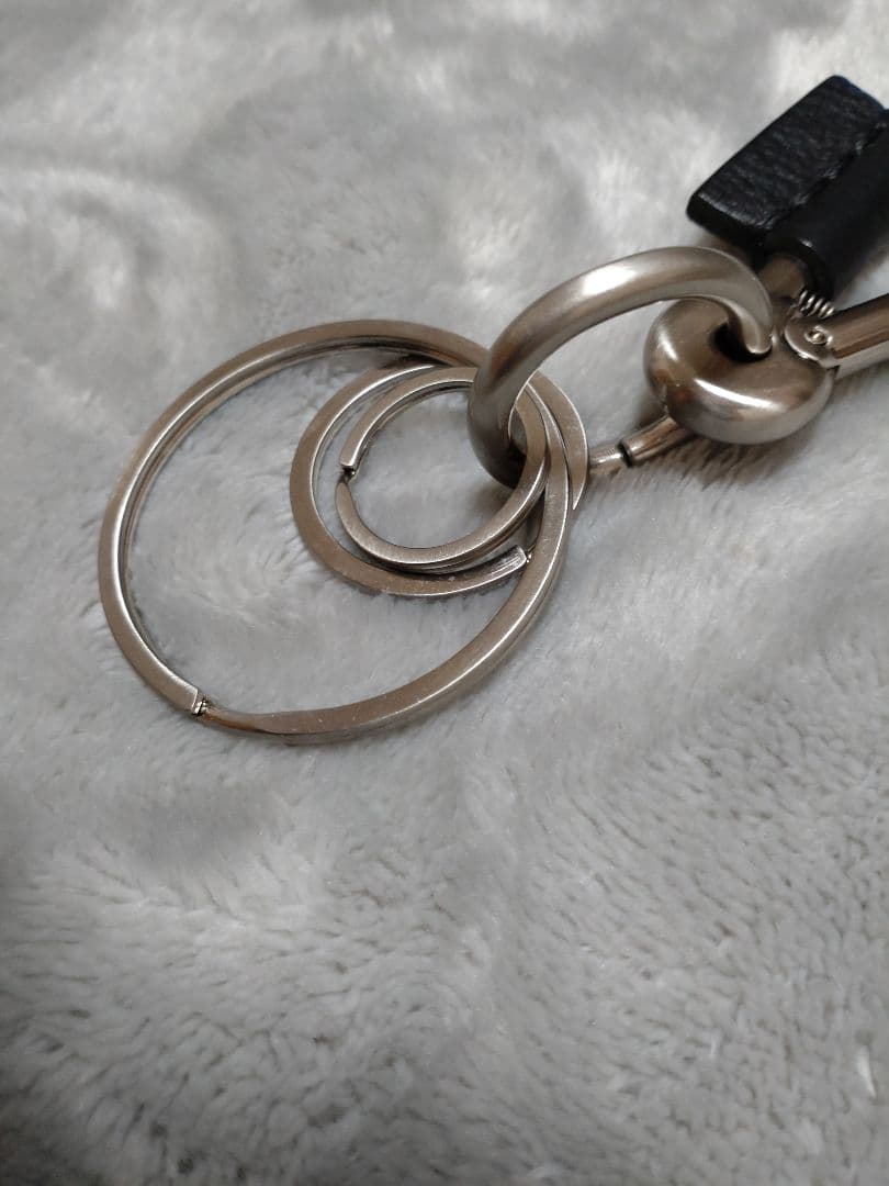 美品！Hender Scheme キーリング カラビナ ブラック アクセサリー