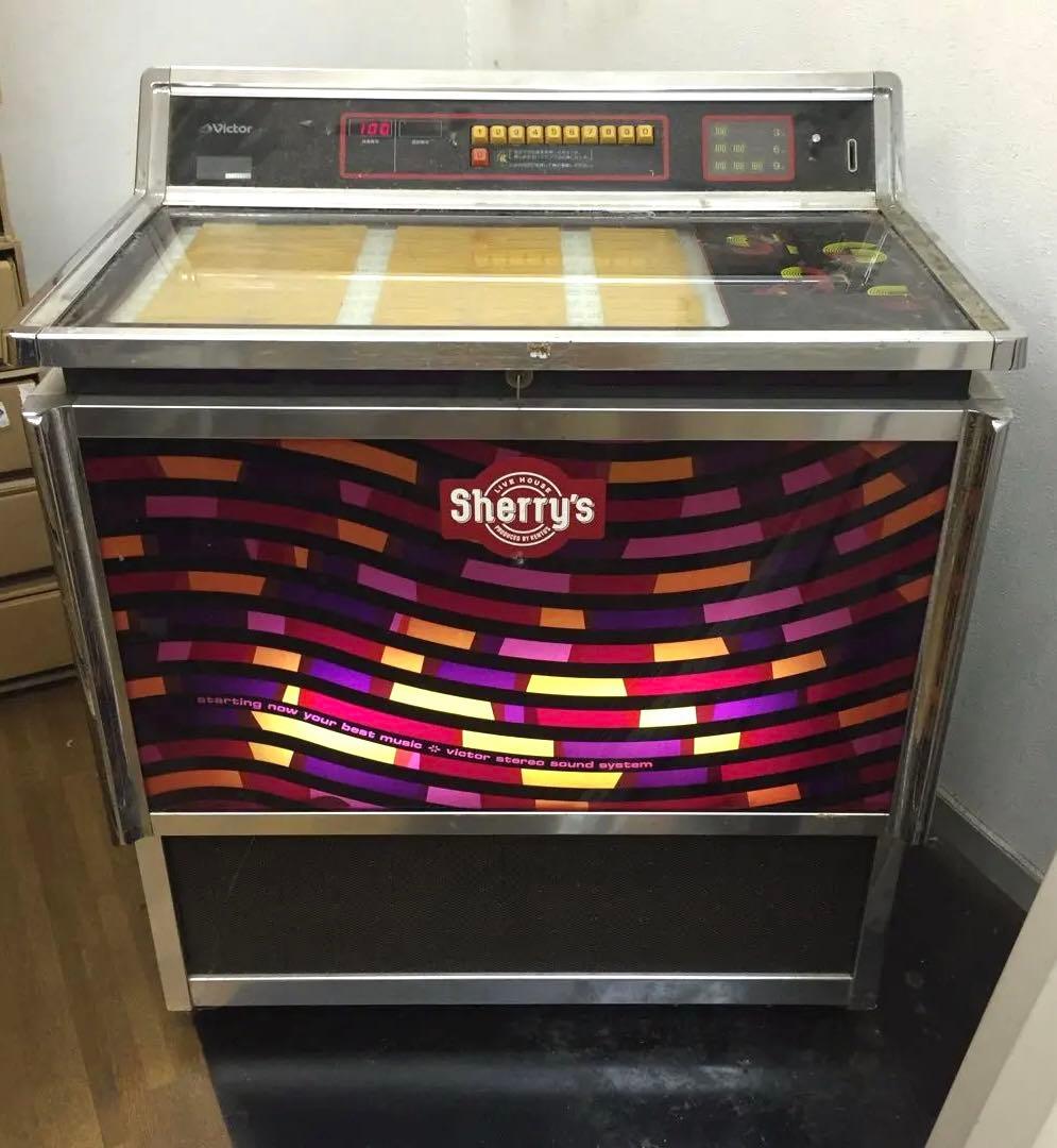 激レア　Victor 1977年製　ジュークボックス レコードプレーヤー