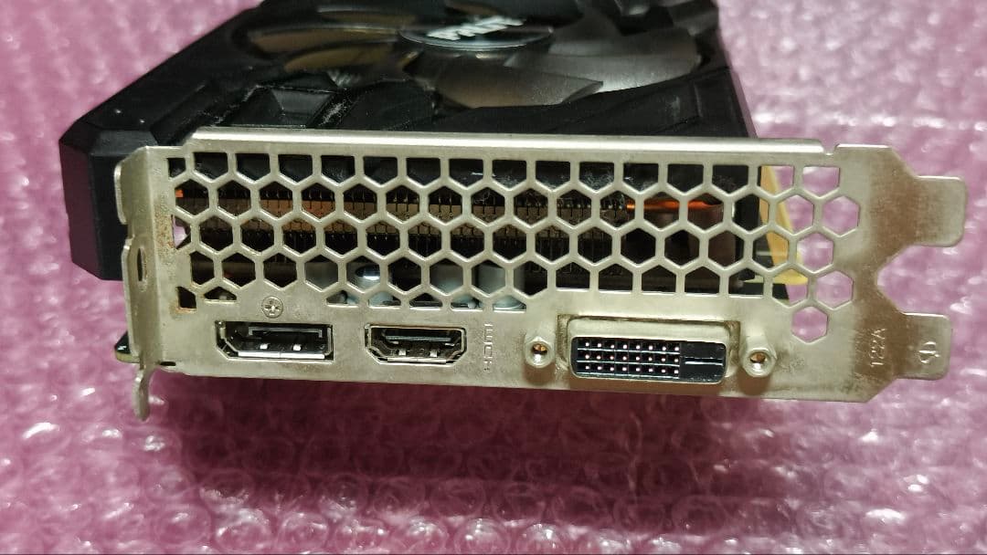 ジャンク palit GTX 1660TI STORMX 6G動作確認済み