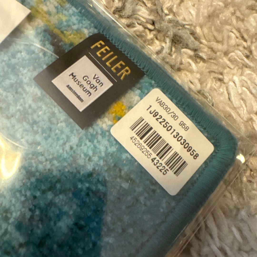 新品未開封　FEILER 花柄ハンカチ 2枚セット　ゴッホ