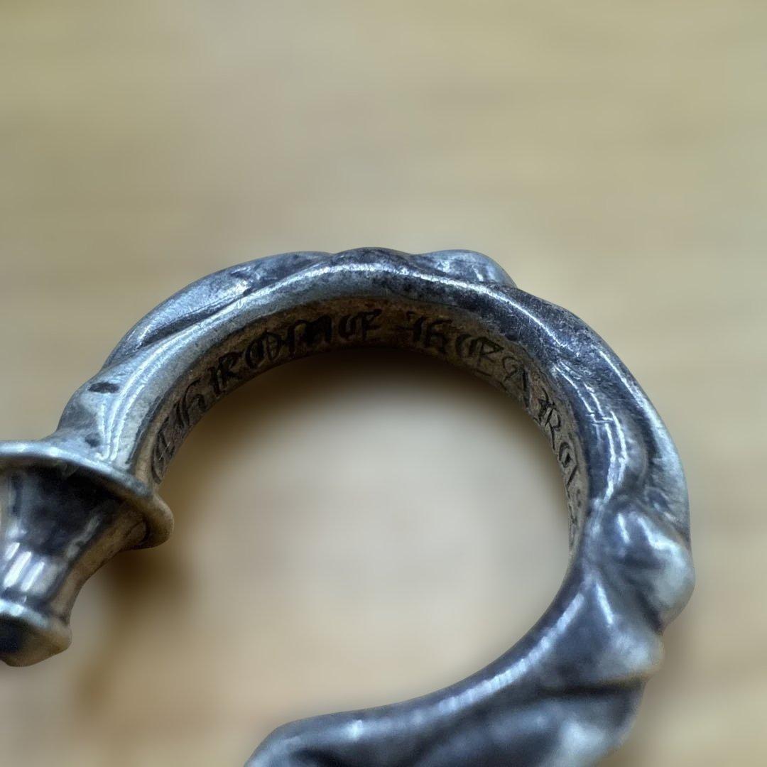 CHROME HEARTS シルバーフープピアス 925 シルバー 両耳用