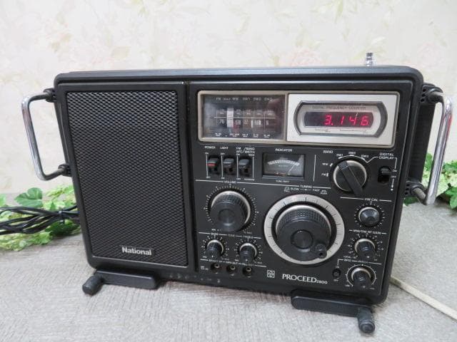 q*1様 【FF2888/10】National PROCEED ラジオ　RF-