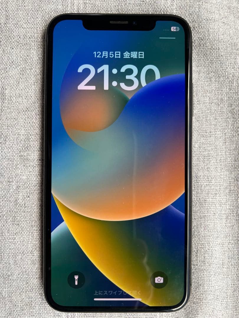 iphone x 64gb SIMフリー　スペースグレイ　美品