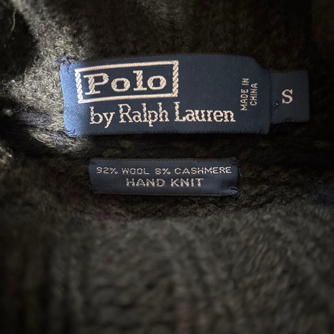 緊急値下げ　ポロラルフローレン　ノルディック　ショールカラーセーター
