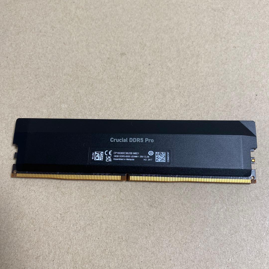 Crucial クルシャルDDR5 PRO 16GB DDR5-6000