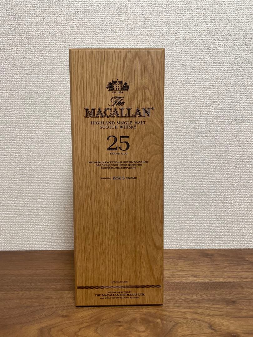 MACALLAN シェリーオーク25年2023リリース200周年