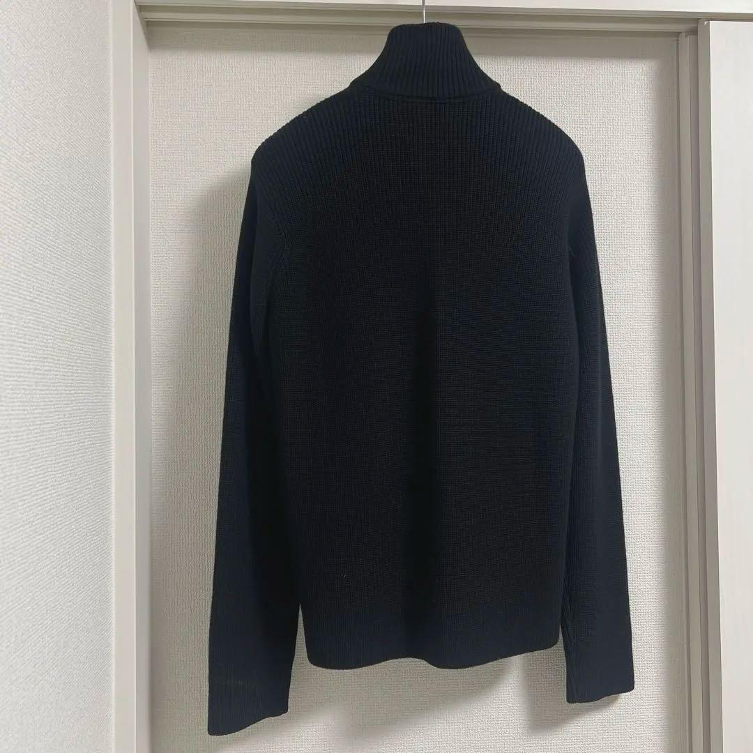 Officine Generale ドライバーズニット ブラック S